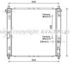 AVA QUALITY COOLING DW2125 Radiator, engine cooling